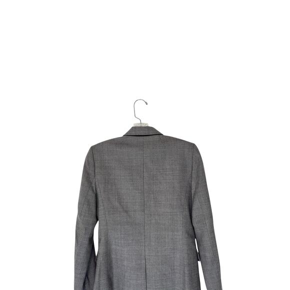 J.Crew Gray Preppy Work Office Business‎ Academia Wool Schoolboy Blazer Size 2 - Picture 8 of 12